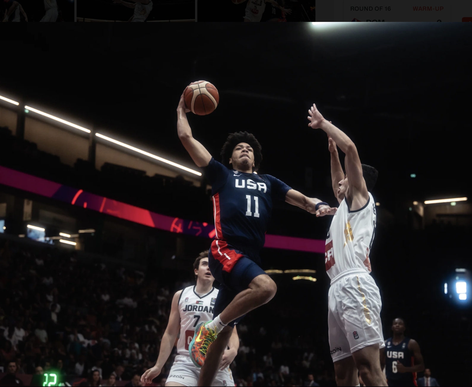 Tyran Stokes vs Jordan in U19 World Cup